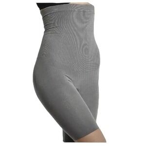 Women's Black Fuchsia Gray Seamless Shapewear Size Large EUC #6909